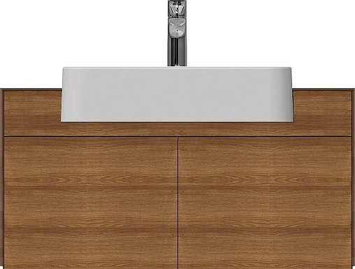 Тумба-умывальник подвесная ISVEA Marino 90 тик 23SQS503090I+10SQ51058SV