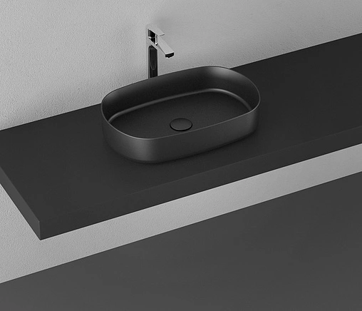 Раковина ISVEA Infinity 55 антрацит 10NF65055-2C