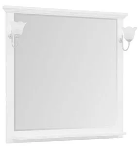 Зеркало Aquanet Лагуна 105 белый 00175304 Зеркало Aquanet Лагуна 105 белый 00175304, 1