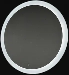 Зеркало с подсветкой Continent Rinaldi Led 77 белый ЗЛП39 Зеркало с подсветкой Continent Rinaldi Led 77 белый ЗЛП39, 1