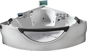 Ванна акриловая с гидромассажем Gemy 155x155 G9025 II O Ванна акриловая с гидромассажем Gemy 155x155 G9025 II O, 1