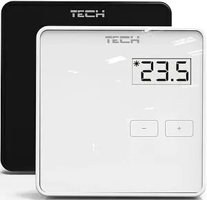 Проводной комнатный терморегулятор TECH ST-R-10b черный WG.11.0517, 4