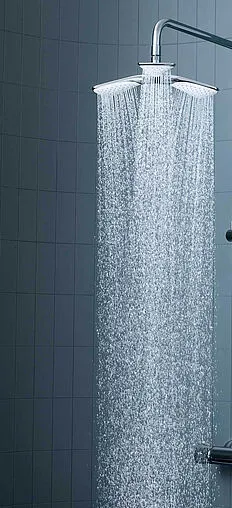 Душевая система с термостатом для душа Kludi Fizz хром 6709605-00