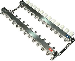 Группа коллекторная без расходомеров 13 отводов 1&quot;в/в x ¾&quot;ек Uni-fitt OPTIMAL 451B4313.RU, 5