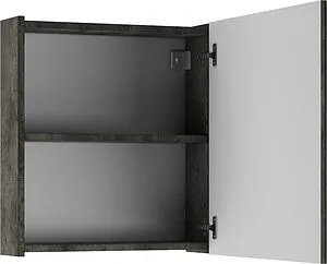 Шкаф-зеркало Айсберг Мечта 50 бетон DM2337HZ, 3