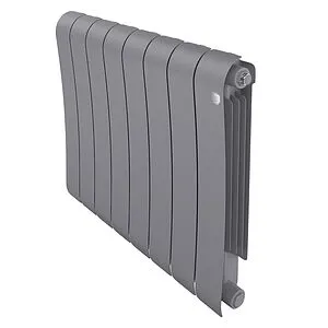 Радиатор биметаллический 8 секций Royal Thermo Infinity 500 Silver Satin RTINSS5008 Радиатор биметаллический 8 секций Royal Thermo Infinity 500 Silver Satin RTINSS5008, 1