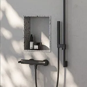 Смеситель для душа Ravak Puri чёрный матовый X070187, 4