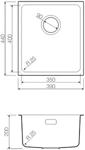 Мойка кухонная Omoikiri Tadzava 39-U/I-AB античная латунь 4993078 Мойка кухонная Omoikiri Tadzava 39-U/I-AB античная латунь 4993078, 2