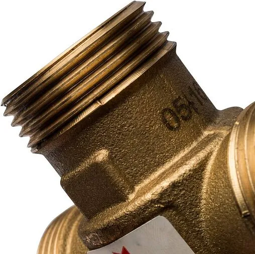 Трехходовой термостатический антиконденсационный клапан 1&quot; Kvs 3.2 Stout SVM-0050-327007