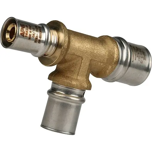 Тройник пресс редукционный 26мм x 20мм x 16мм APE AP131 26x20x16