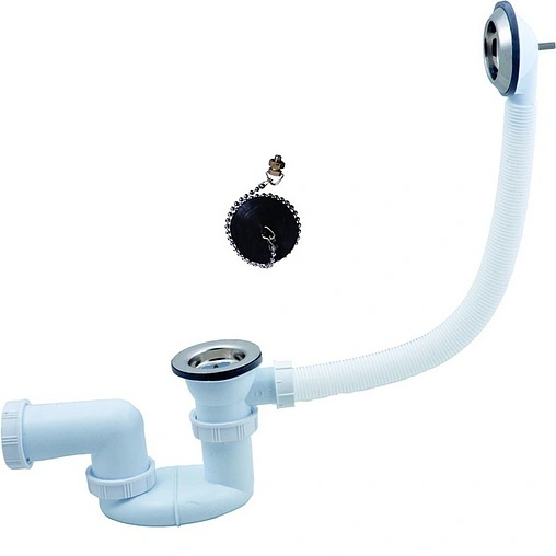 Слив-перелив для ванны Wirquin хром 30718059