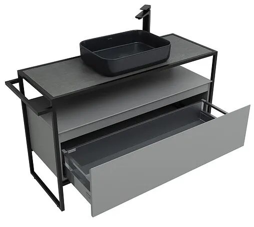 Тумба-умывальник напольная Allen Brau Priority 120 платина 1.31004.PGM+