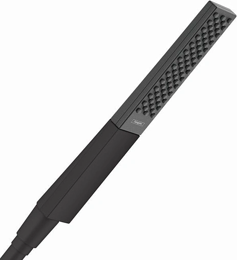 Лейка ручного душа Hansgrohe Rainfinity 100 1jet чёрный матовый 26866670