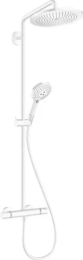 Душевая система с термостатом для душа Hansgrohe Croma Select S 280 1jet белый матовый 26890700