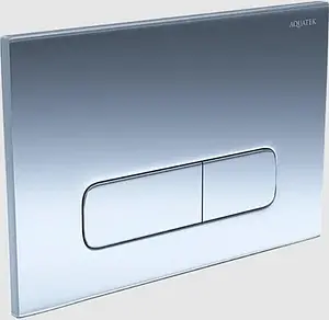 Клавиша смыва для унитаза Aquatek KDI-0000016 хром глянцевый Клавиша смыва для унитаза Aquatek KDI-0000016 хром глянцевый, 3