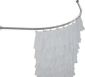 Карниз для ванны Aquanet Capri 170x110 хром 00156492, 1