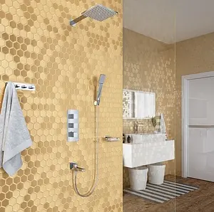 Душевая система с термостатом для ванны Timo Tetra-thermo хром SX-0199/00SM, 3