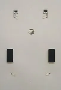 Зеркало с подсветкой Continent Sevilla Led 60x80 с музыкальным блоком, с подогревом белый ЗЛП178, 3