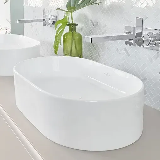 Раковина Villeroy&amp;Boch Collaro CeramicPlus 56 белый 4A1956R1