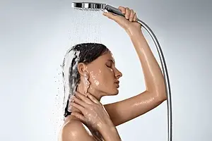 Душевая стойка Hansgrohe Croma Select S 110 1jet 90см хром/белый 26574400 Душевая стойка Hansgrohe Croma Select S 110 1jet 90см хром/белый 26574400, 4