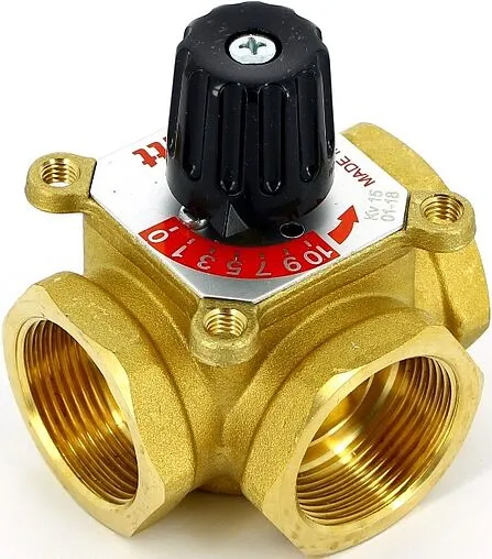 Трехходовой смесительный клапан 1&quot; Kvs 16.0 Uni-Fitt 360G1640
