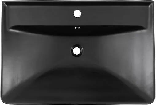Раковина Aquanet Ирис 70 черный матовый 00329248