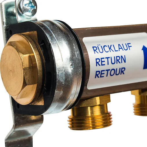 Группа коллекторная распределительная 9 отводов 1&quot;в/в x ¾&quot;ек Watts HKV/A 10004552