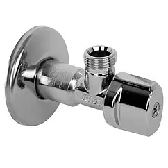 Кран шаровый угловой ½"н x ⅜"н хром Arco A-80 Mac NOV77MAC Кран шаровый угловой ½"н x ⅜"н хром Arco A-80 Mac NOV77MAC