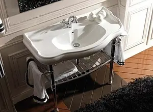 Консоль Kerasan Retro 78 хром 730090 Консоль Kerasan Retro 78 хром 730090, 5