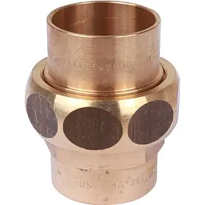 Американка пайка прямая (плоское уплотнение) 42мм Sanha 4330 1433042 Американка пайка прямая (плоское уплотнение) 42мм Sanha 4330 1433042, 4