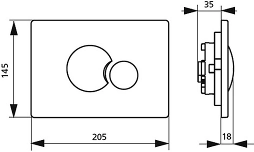 Комплект 5 в 1 Sanit S 706 90.733.81..S001+PLMR.wc.02+PLMR.seat.02/WHT с кнопкой 16.706.81..0000 хром глянцевый Комплект 5 в 1 Sanit S 706 90.733.81..S001+PLMR.wc.02+PLMR.seat.02/WHT с кнопкой 16.706.81..0000 хром глянцевый