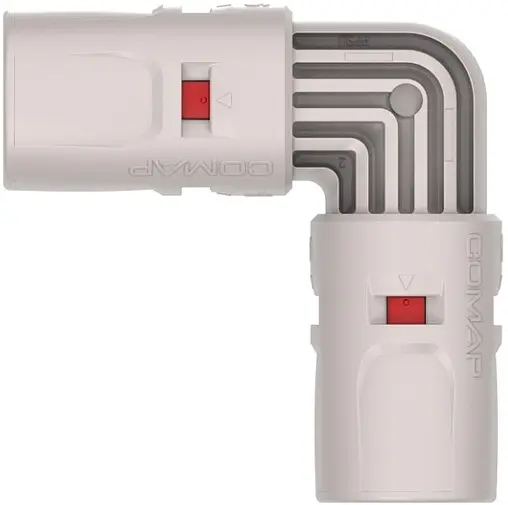 Уголок push-fit соединительный 16мм x 16мм Comap MultiSkin 9090P16