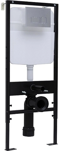 Клавиша смыва для унитаза Logan Space 00297682 хром матовый