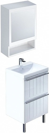 Тумба под умывальник напольная Milardo Magellan 60 белый MAG60W0M95