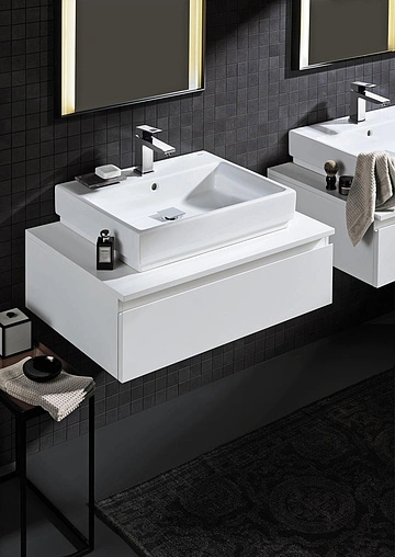 Раковина Grohe Cube Ceramic 60 белый 3947700H