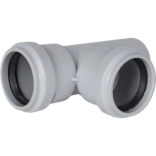 Тройник внутренний бесшумный D=58x58мм Угол 87° Stout SKB-0016-585887