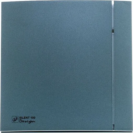 Вентилятор вытяжной Soler &amp; Palau SILENT-100 CZ GREY DESIGN 4C