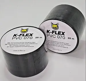 Лента самоклеящаяся 50мм x 25м черная K-FLEX PVC AT 070 850CG020003 Лента самоклеящаяся 50мм x 25м черная K-FLEX PVC AT 070 850CG020003, 4
