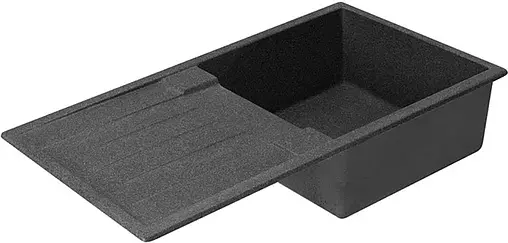 Мойка кухонная Aquaton Верона 85.5 графит 1A710032VR210 Мойка кухонная Aquaton Верона 85.5 графит 1A710032VR210