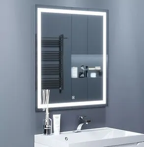 Зеркало с подсветкой Uperwood Tanos 70 с подогревом белый/серебро 291020221 Зеркало с подсветкой Uperwood Tanos 70 с подогревом белый/серебро 291020221, 4