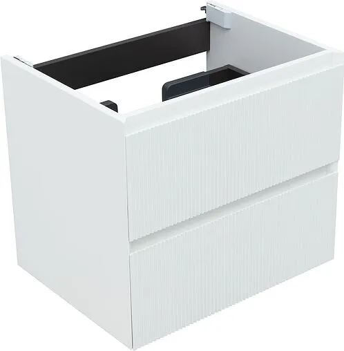 Тумба-умывальник подвесная Aquanet Альтера 60 белый матовый 00337154+00333266