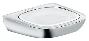 Мыльница Kludi Ambienta хром/белый 5398505 Мыльница Kludi Ambienta хром/белый 5398505, 1