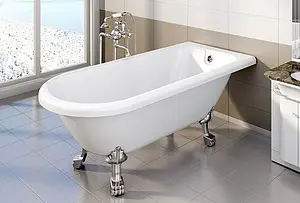 Ванна акриловая отдельностоящая Radomir Венеция 175х80 на ножках "лилия" хром 1-01-2-0-9-139 Ванна акриловая отдельностоящая Radomir Венеция 175х80 на ножках "лилия" хром 1-01-2-0-9-139, 3