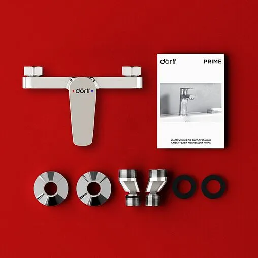 Смеситель для душа Dorff Prime New хром D4010200 Смеситель для душа Dorff Prime New хром D4010200