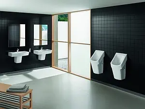 Писсуар со скрытым подводом воды Roca Hall белый 353623000 Писсуар со скрытым подводом воды Roca Hall белый 353623000, 4