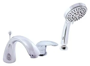 Смеситель на борт ванны на 3 отверстия Rav Slezak Dunaj хром D469.5S, 1