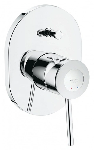 Смеситель для ванны скрытого монтажа Grohe BauClassic хром 29047000