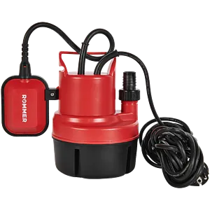 Насос дренажный Q=4.5м³/ч H=6м Rommer OPTIMA RDP-0001-000250 Насос дренажный Q=4.5м³/ч H=6м Rommer OPTIMA RDP-0001-000250, 1