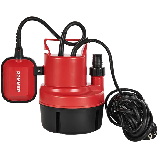 Насос дренажный Q=4.5м³/ч H=6м Rommer OPTIMA RDP-0001-000250