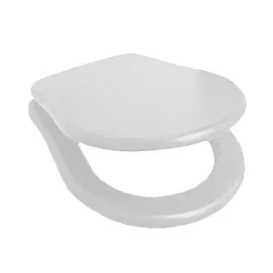 Крышка-сиденье для унитаза Kerasan Retro белый/хром 109001 Крышка-сиденье для унитаза Kerasan Retro белый/хром 109001, 3